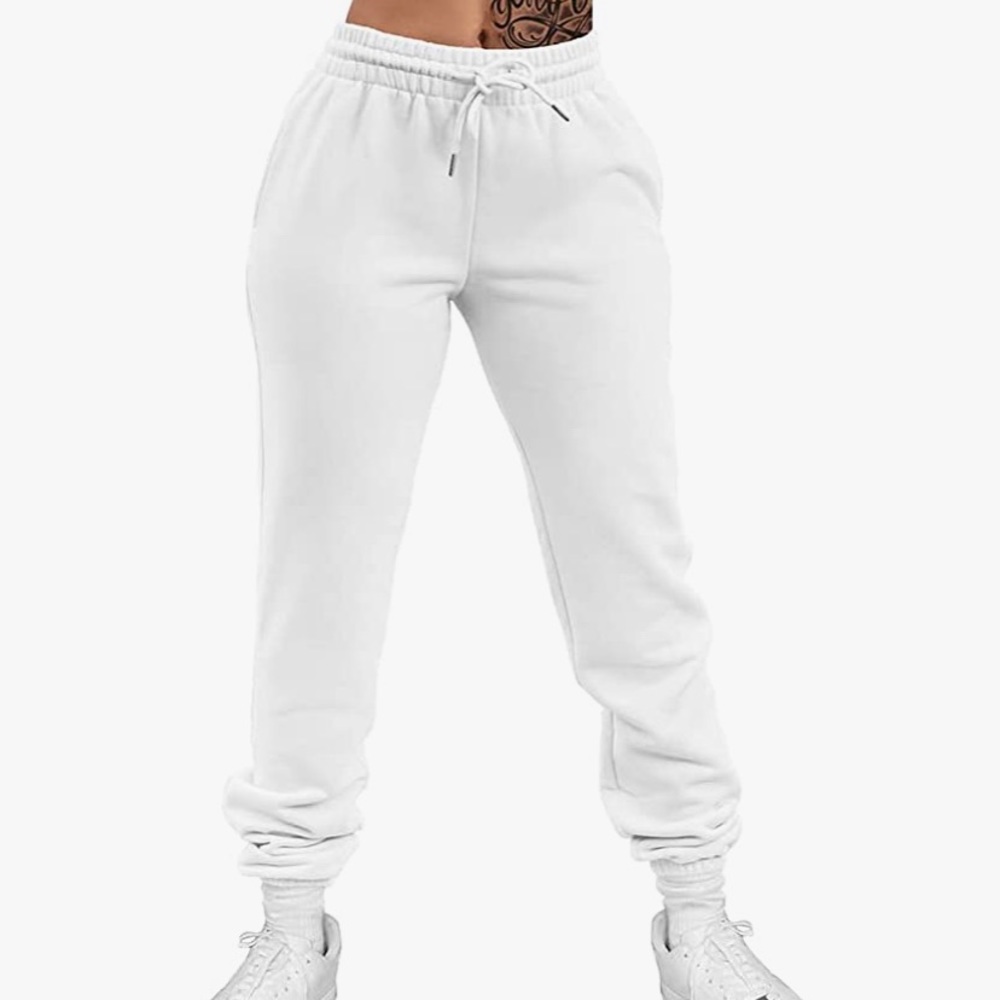 White Joggers